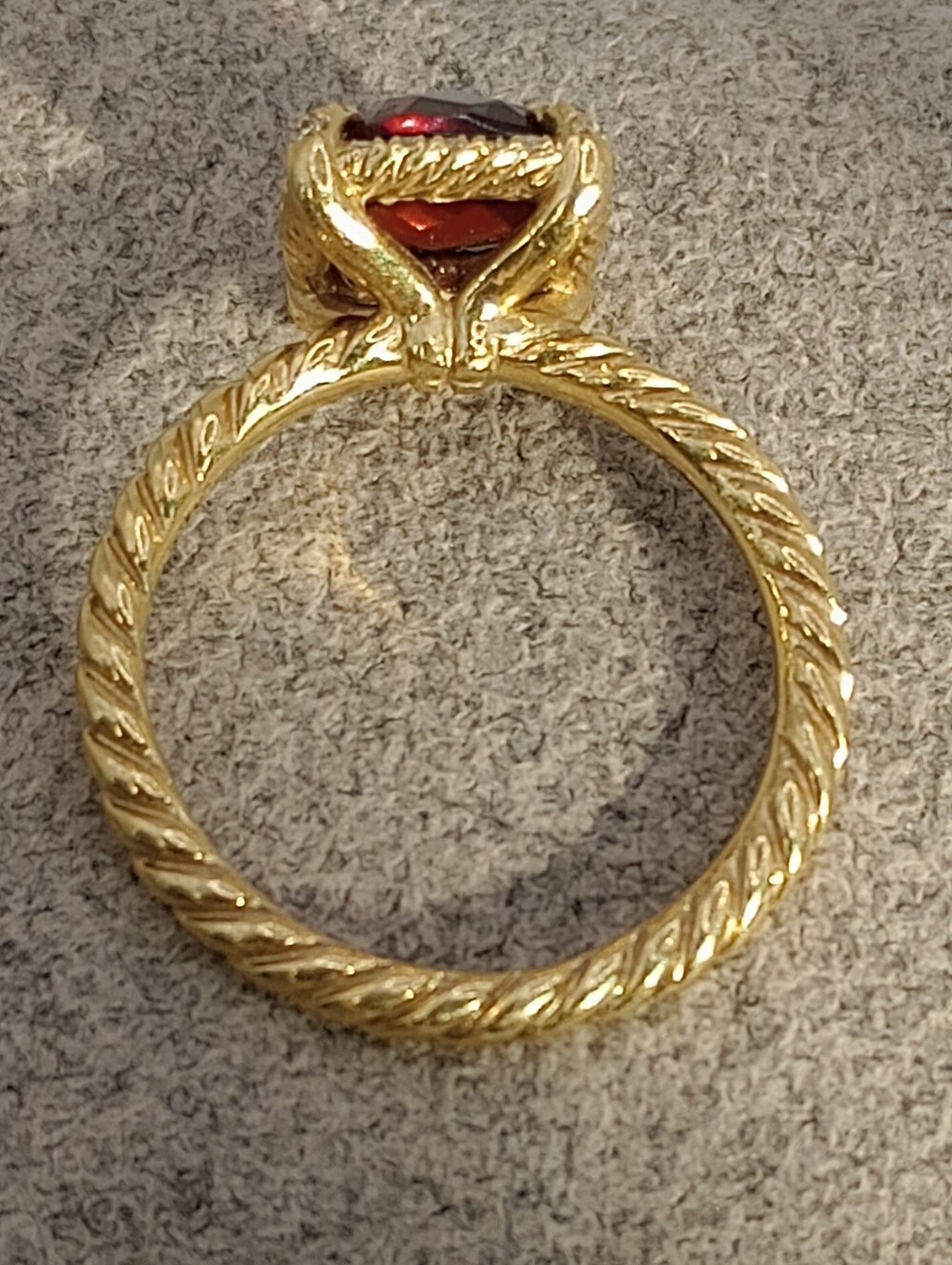 David Yurman Petite Chatelaine Pavé Bezel Ring - Picture 5 of 11